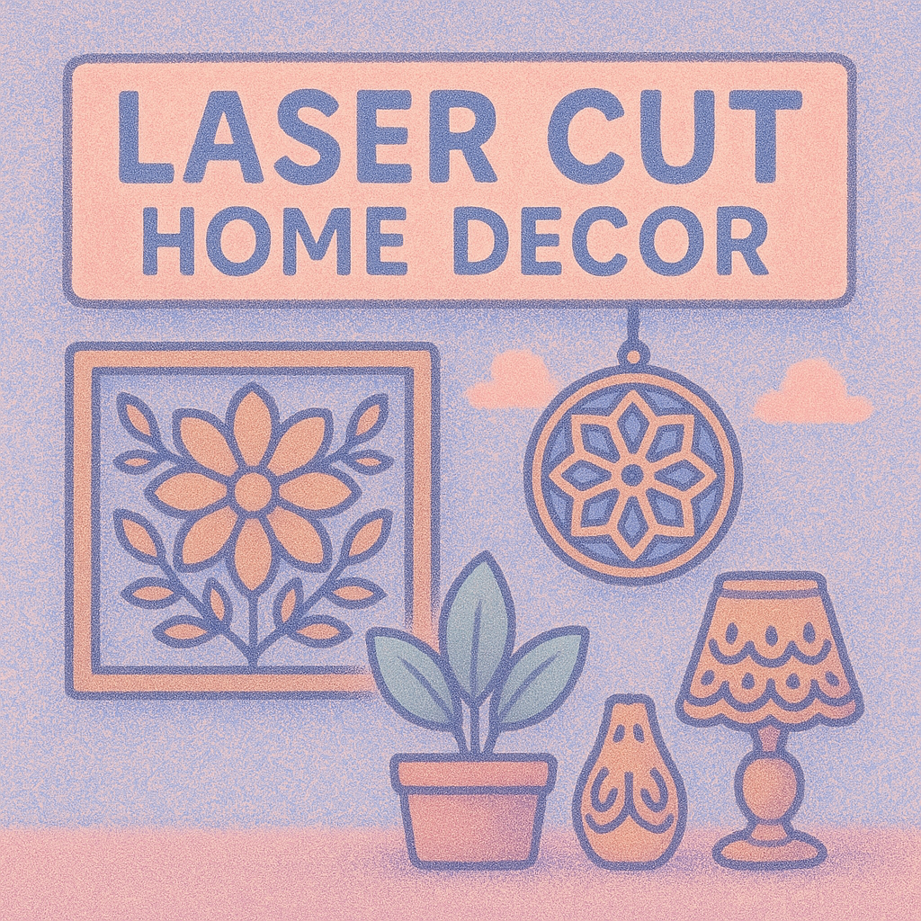 Laser Cut Home Decor