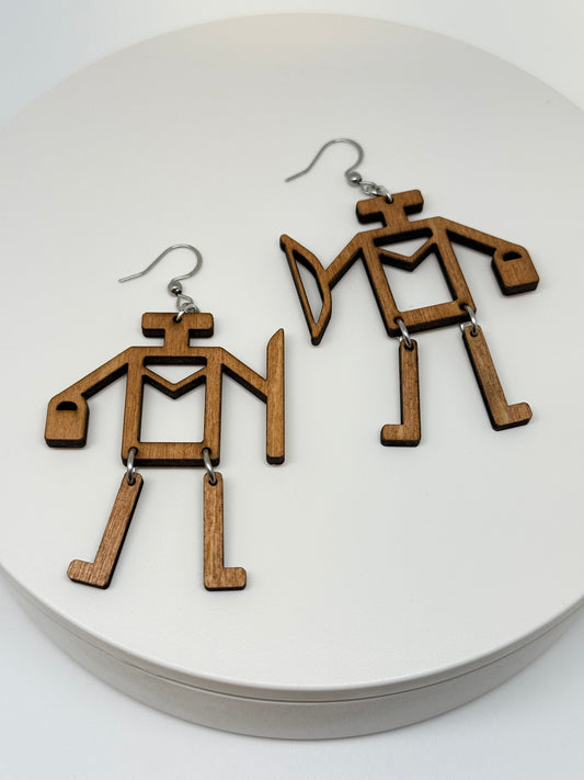 The Gunstock Birch pix̣m̓  “pehhe-m”. Hunting Earrings