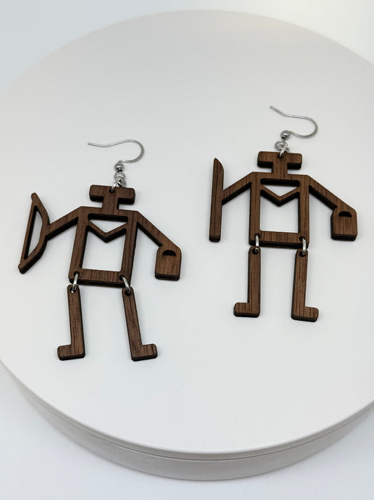 The Walnut pix̣m̓  “pehhe-m”. Hunting Earrings